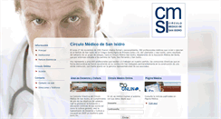 Desktop Screenshot of cmsanisidro.org.ar