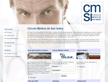 Tablet Screenshot of cmsanisidro.org.ar